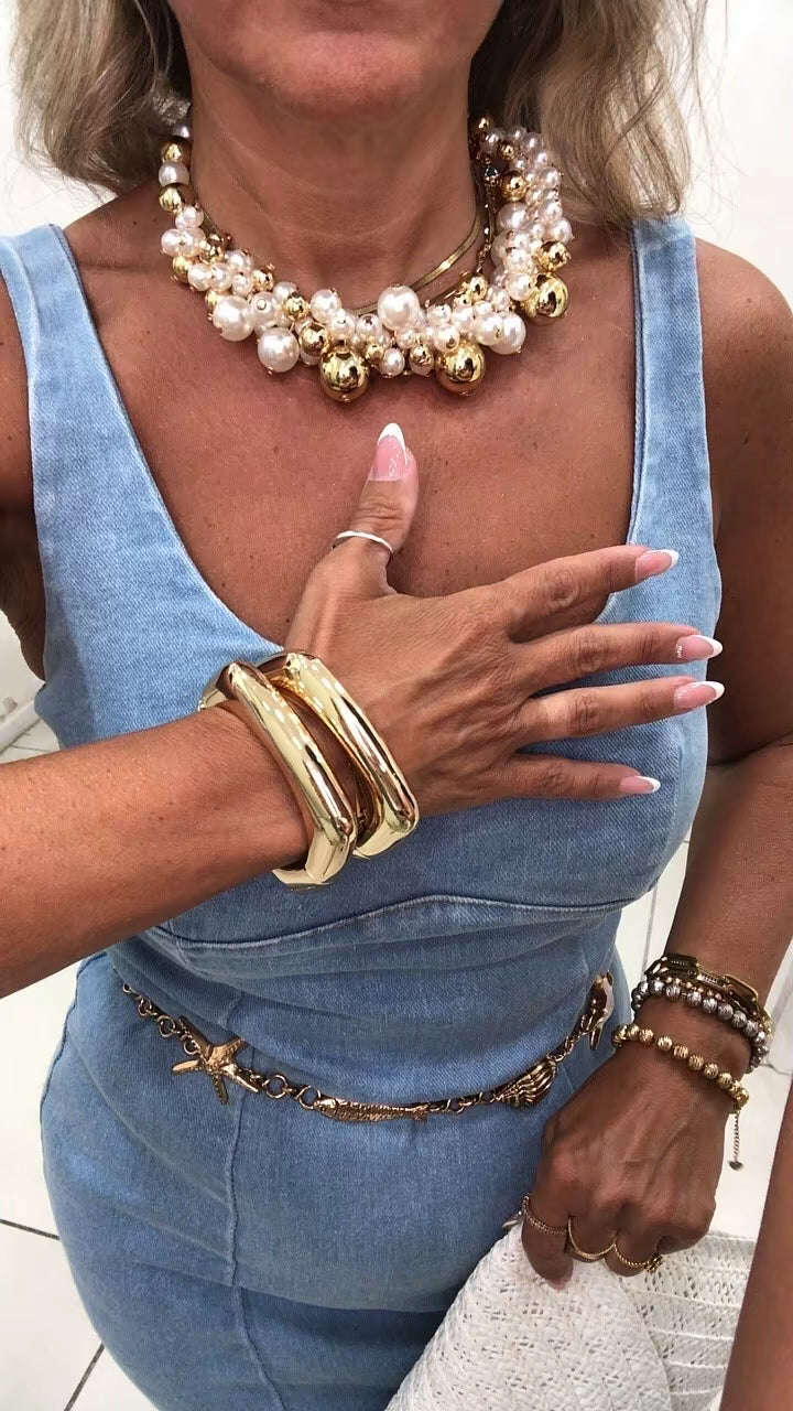Bracciale rigido oro